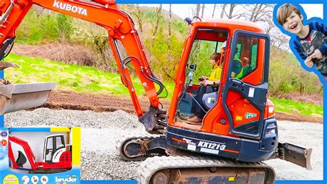 kids mini excavator|excavator video learning for kids.